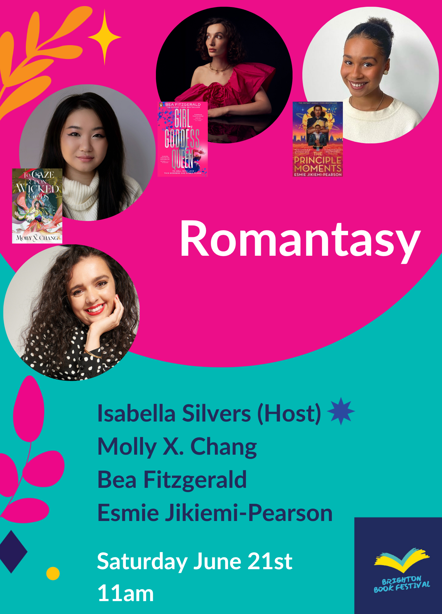 Romantasy with Bea Fitzgerald, Molly X. Chang & Esmie Jikiemi-Pearson & Isabella Silvers