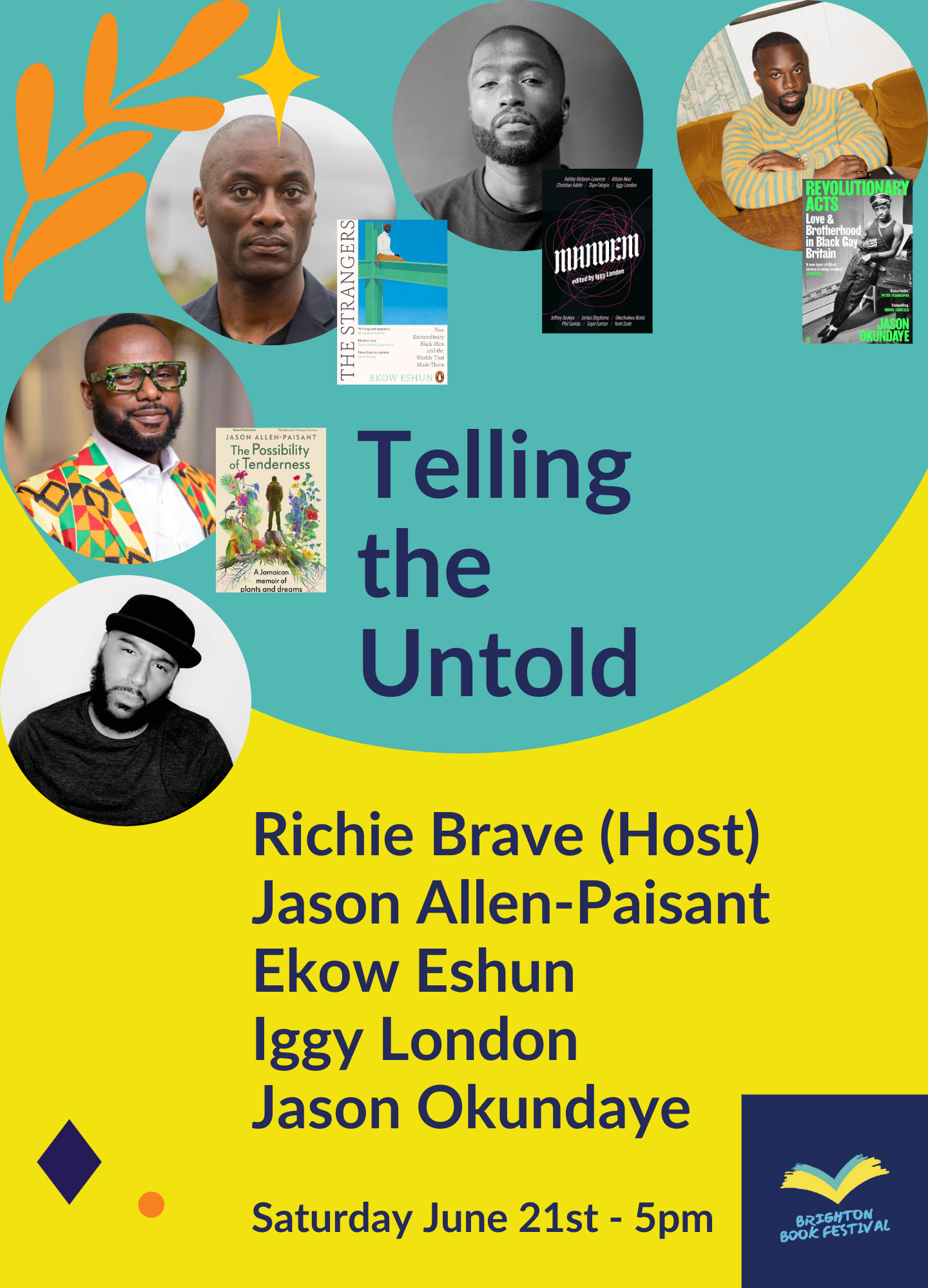 Telling the Untold with Richie Brave, Jason Allen-Paisant, Ekow Eshun, Iggy London & Jason Okundaye