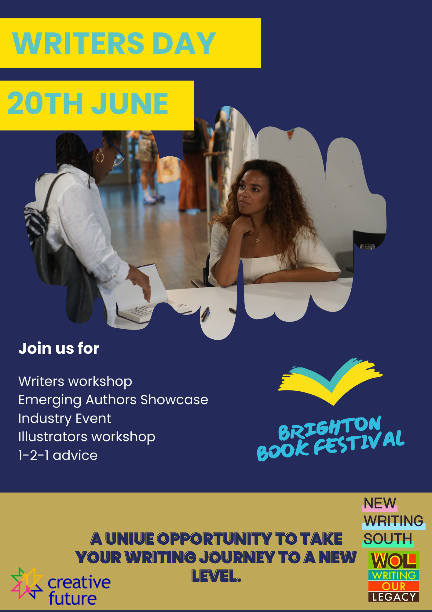 Do we need to support new writers? – Brighton Book Festival