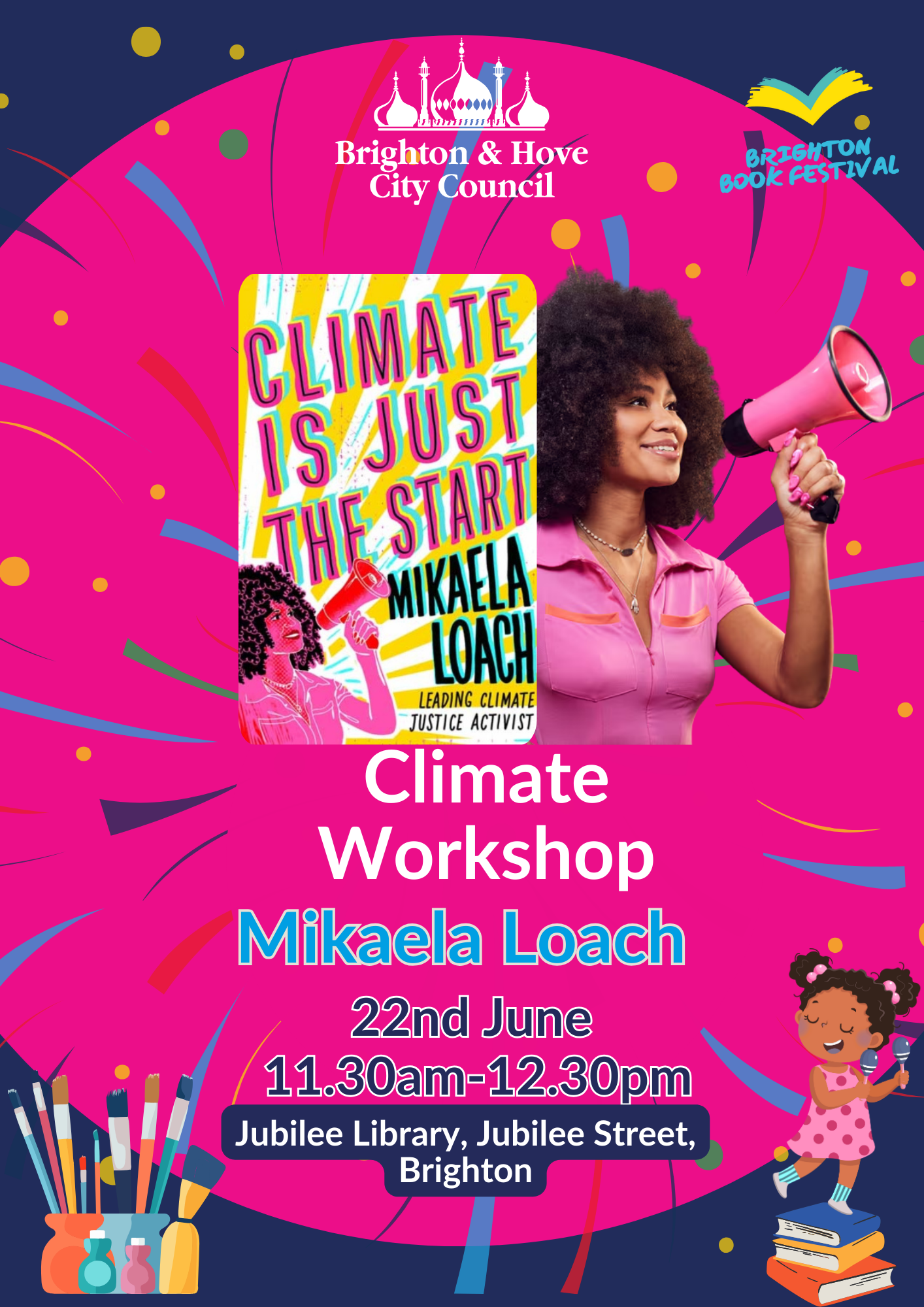 Climate Change For Children with Mikaela Loach - Free Event