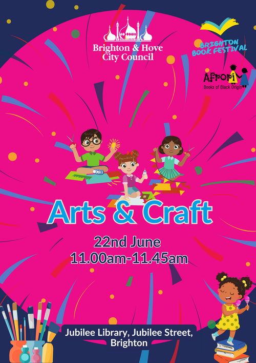 Arts & Craft with Afrori Books - Free Event