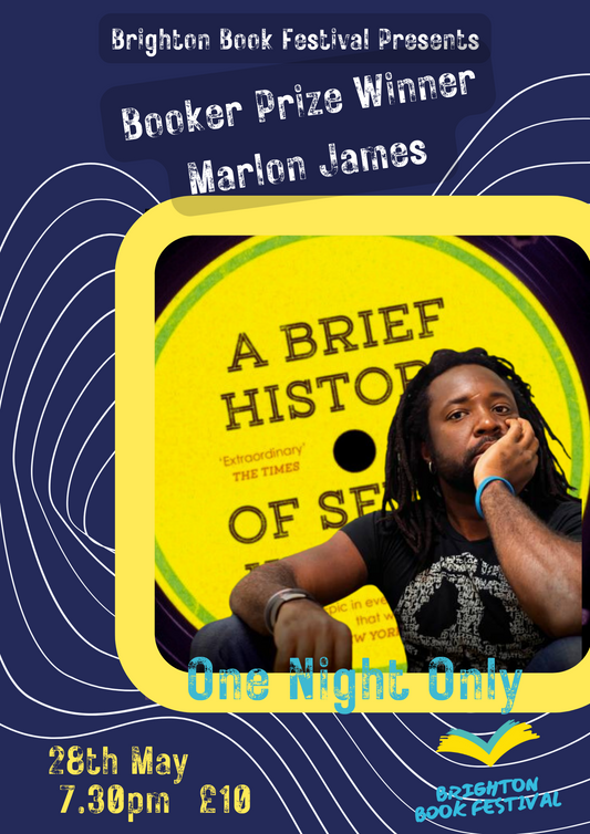 An evening with Marlon James 28th May 2024
