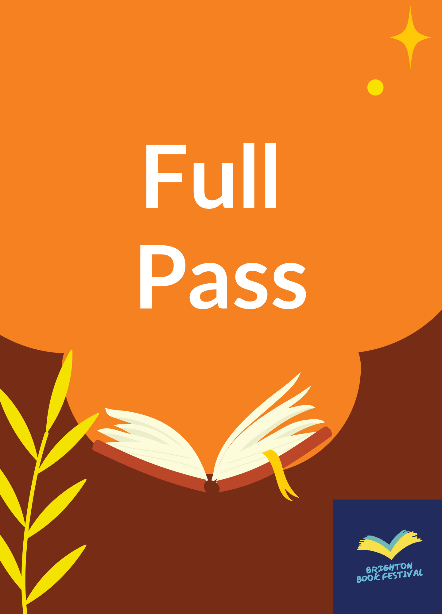 Brighton Book Festival 2025 Full Pass