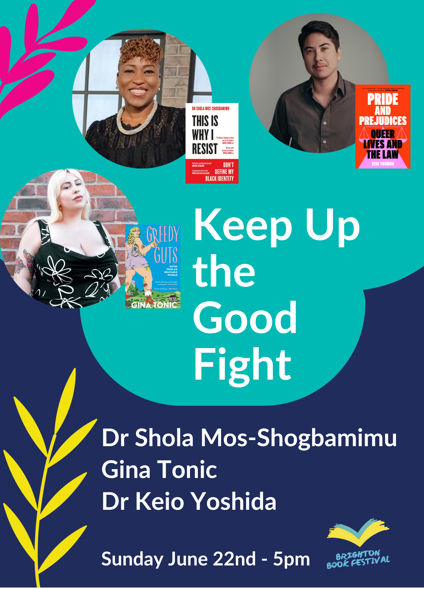 Keep Up the Good Fight with Dr Shola Mos-Shogbamimu, Gina Tonic & Dr Keio Yoshida