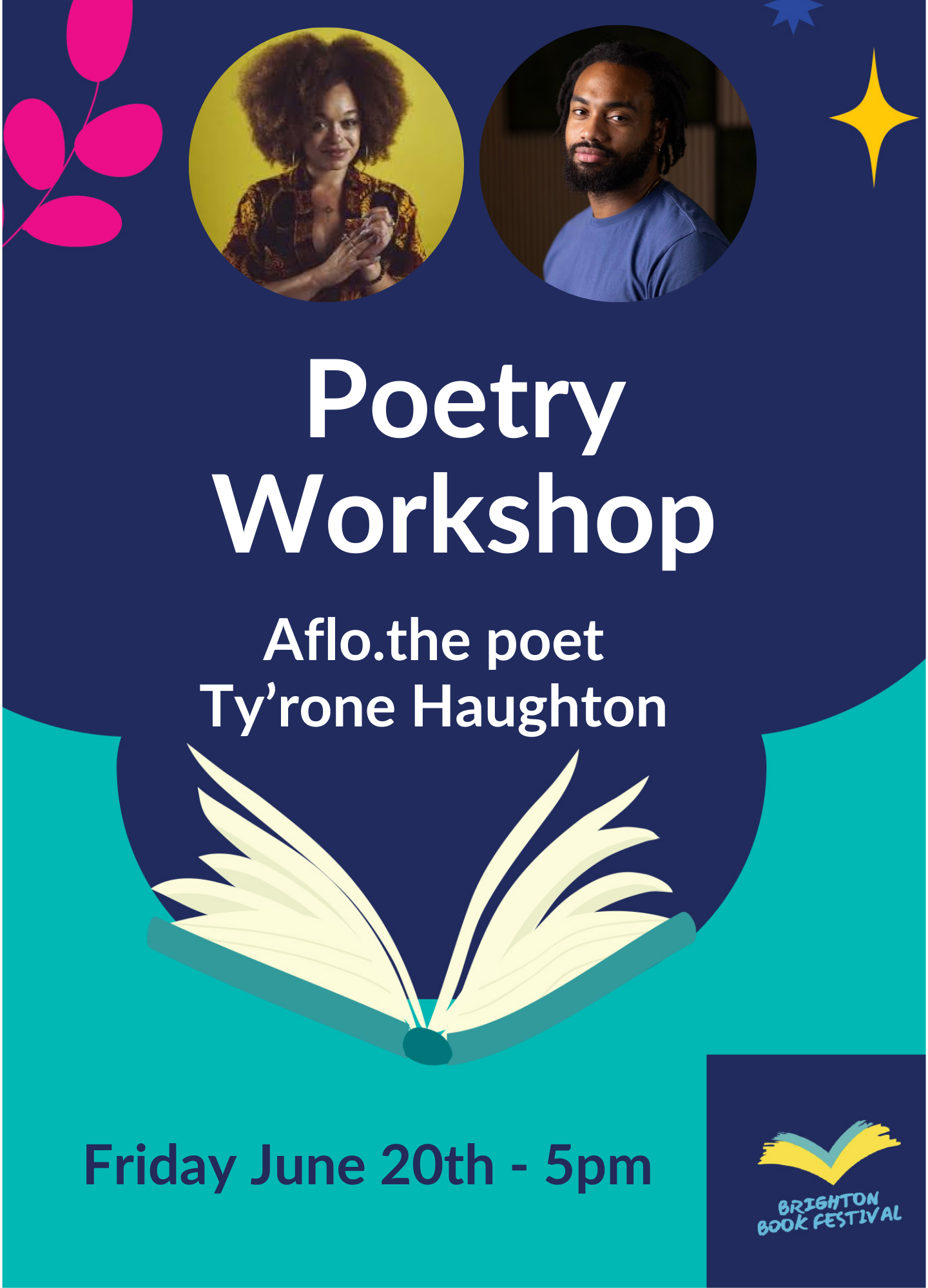 Poetry Workshop - Friday June 20th - 5 pm