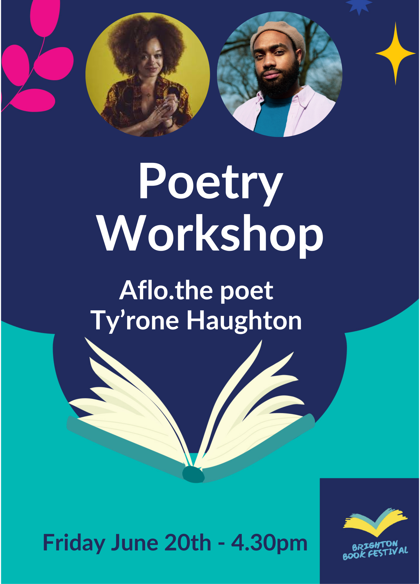 Poetry Workshop with AFLO. the poet & Ty'rone Haughton
