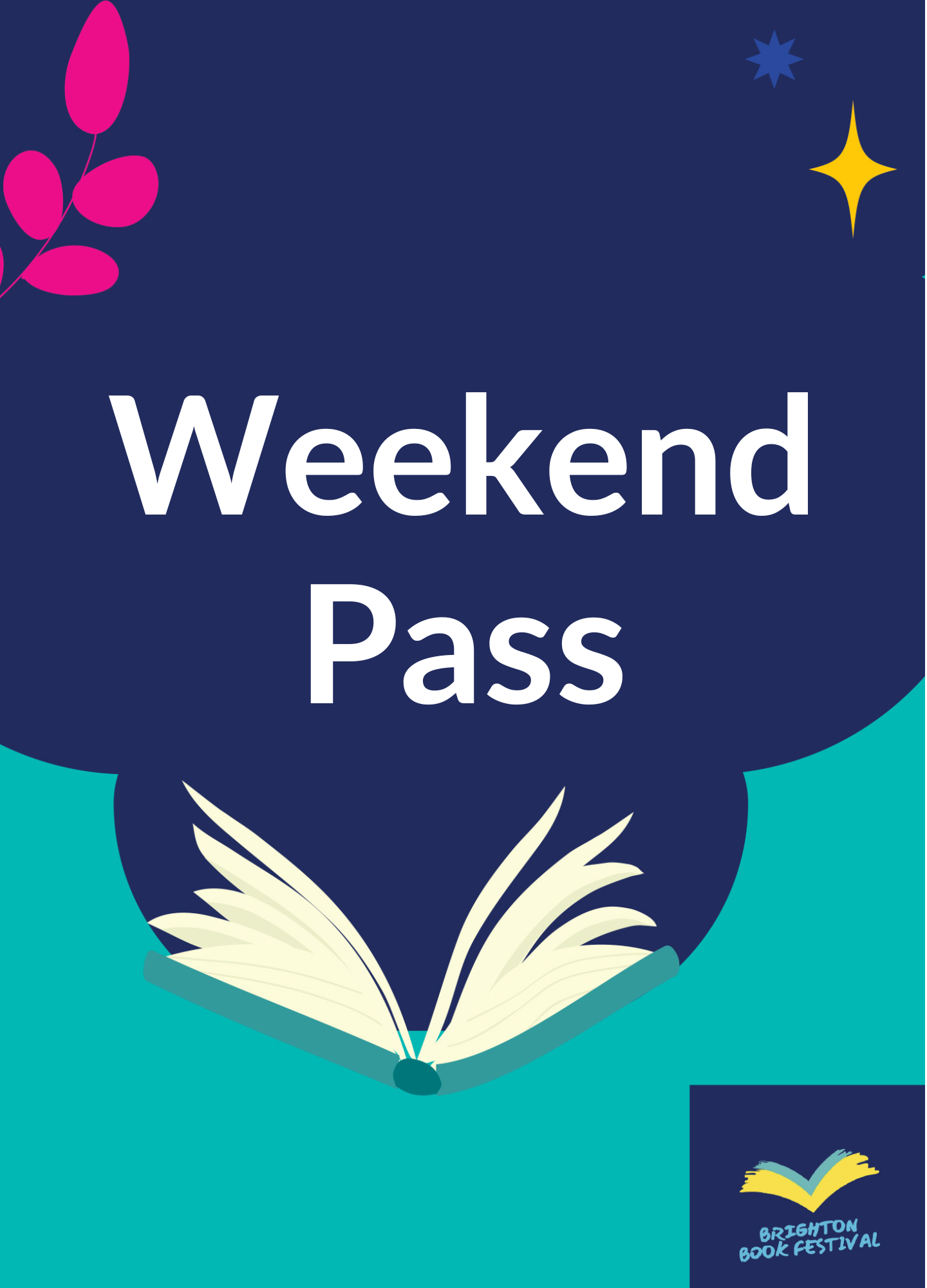 Brighton Book Festival 2025 Weekend Pass